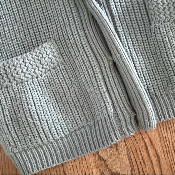 Miller Outerwear Vintage Rare 1970s Cardigan Sweater Grandpa Dad Vibes Gray Sz L - Picture 6 of 11